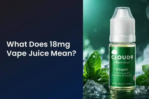 18mg Vape Juice