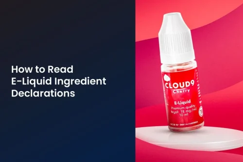 E-Liquid Ingredient Declarations